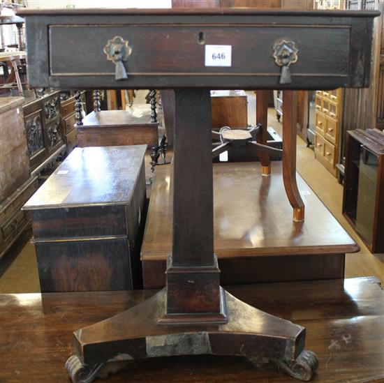 1-drawer side table(-)